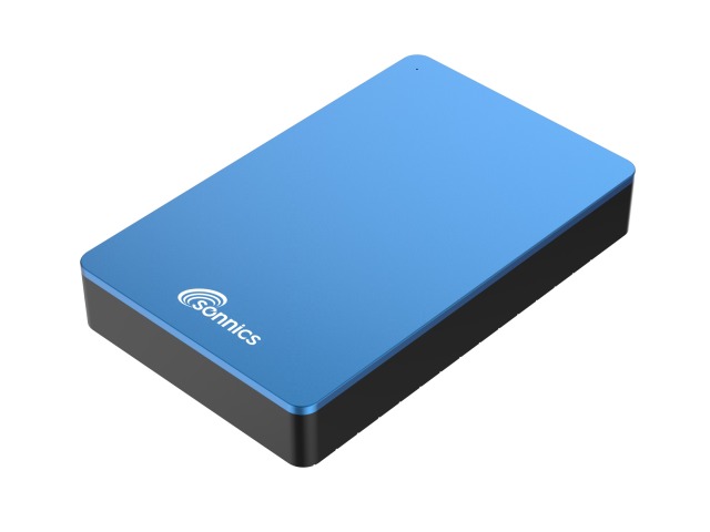 Sonnics 4TB Blue External Desktop Hard drive USB 3.0 for use with